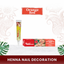 Nail Decoration - Orange Red (RK-61)