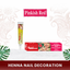 Nail Decoration - Pinkish Red (RK-63)