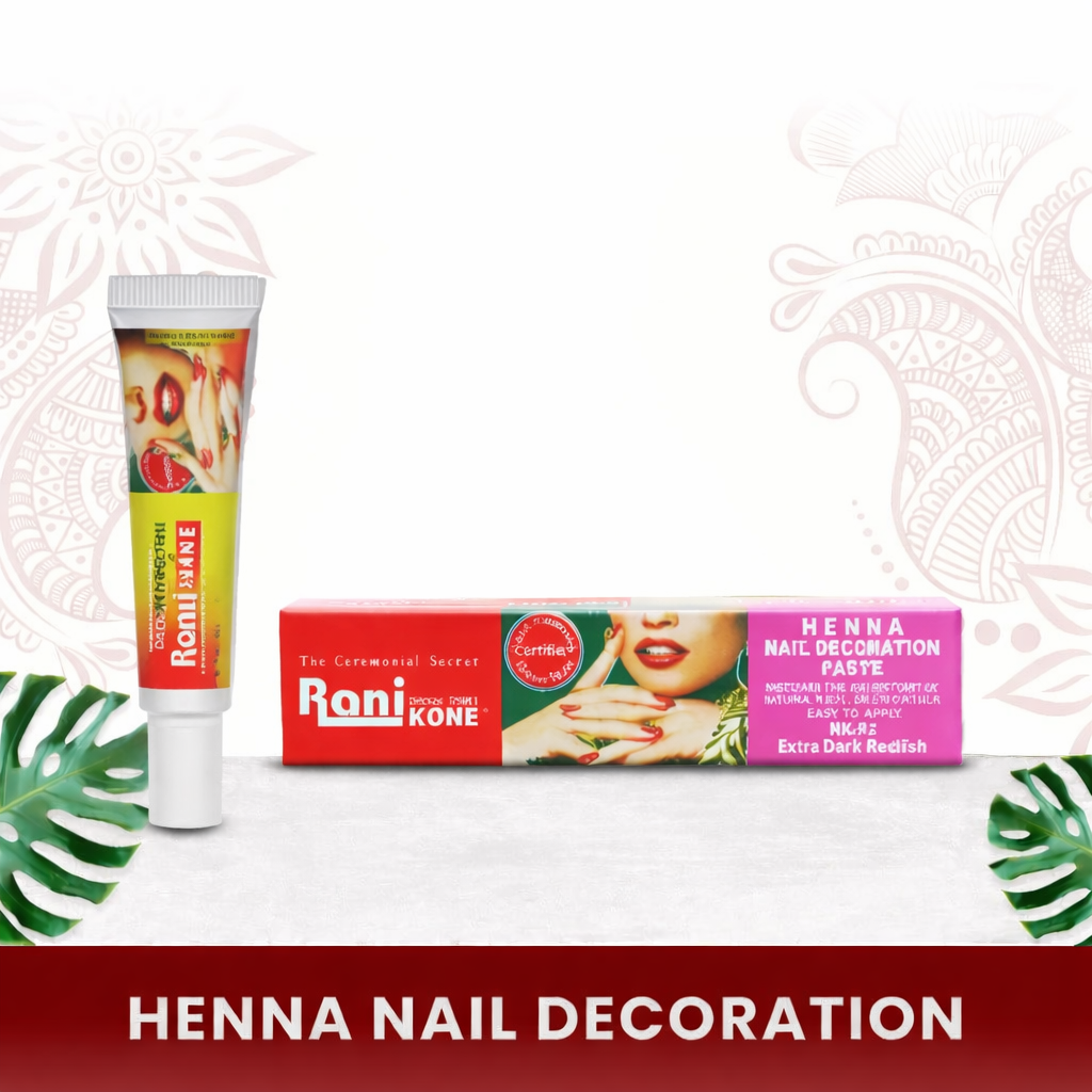 Rani Kone Henna Nail Decoration Paste Extra Dark Reddish 6gram [1 pc] RK-92