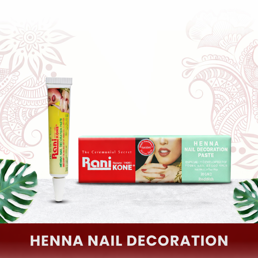 Rani Kone Henna Nail Decoration Paste Reddish 6gram [1pc] RK-82
