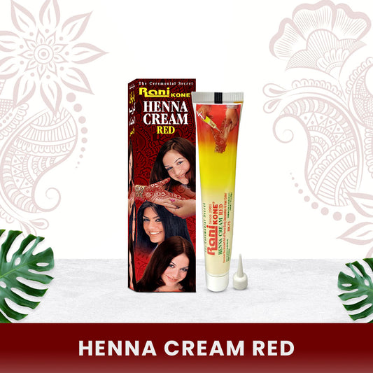 Rani Kone Henna Cream Red 50gram Tube Single Pack RK-73